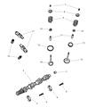 Dodge Durango Camshaft Diagram - 53021159AC