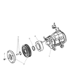 Dodge A/C Compressor Diagram - 55056157AC