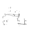 Chrysler Pacifica Power Steering Hose Diagram - 4743806AD
