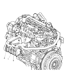 Jeep Liberty A/C Compressor Diagram - RX037467AD
