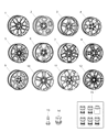 Jeep Wrangler Spare Wheel Diagram - 7AS13RXFAA