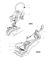 2002 Dodge Ram 3500 Power Steering Hose Diagram - 52038567AC