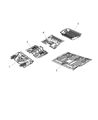 Chrysler Voyager Floor Pan Diagram - 68227614AA