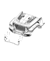 Jeep Gladiator Fog Light Diagram - 68503994AA