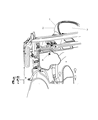 2014 Dodge Challenger Car Mirror Diagram - 1GE19DX8AE