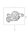 Chrysler Differential Diagram - 68159834AC