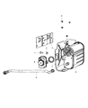 2007 Dodge Nitro Vapor Canister Diagram - 4891757AC