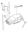 Dodge Caliber Antenna Diagram - 4671904AD