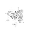Jeep Intake Manifold Diagram - 5175361AA