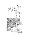 Dodge Journey Engine Mount Diagram - 5085075AD