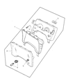 Dodge Ram Wagon Instrument Cluster Diagram - 56045668AG