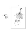 Ram Yaw Sensor Diagram - 56029496AC