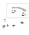 Jeep Car Speakers Diagram - 5RB12DX9AB