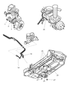 Chrysler Sebring Brake Proportioning Valve Diagram - 4883776AA