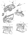 Chrysler Cirrus Antenna Diagram - 4608308AB