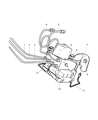 Chrysler PT Cruiser ABS Control Module Diagram - 5093397AA