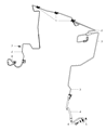 Dodge Durango Brake Line Diagram - 52124731AD
