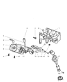Dodge Ram Wagon Automatic Transmission Shifter Diagram - 55351134AA