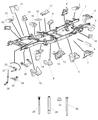Ram 3500 Coil Spring Bracket Diagram - 68055081AA