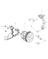 Dodge Journey Power Steering Pump Diagram - 68067885AC