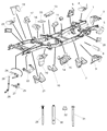 Ram Coil Spring Bracket Diagram - 68055240AA