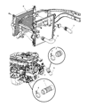 Dodge Ram 3500 Intercooler Diagram - 55056593AA