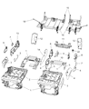 Chrysler PT Cruiser Door Latch Cable Diagram - 5175940AA
