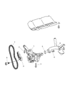 Dodge Sprinter 3500 Timing Chain Guide Diagram - 68013919AA