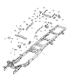 Ram 4500 Coil Spring Bracket Diagram - 68211349AA
