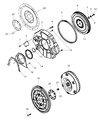 Dodge Ram 2500 Torque Converter Diagram - 68009671AA