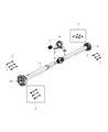 2012 Chrysler 300 Drive Shaft Diagram - 4593860AD