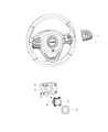 Jeep Cherokee Cruise Control Switch Diagram - 68146856AB