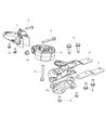 Dodge Journey Engine Mount Diagram - 68137977AD