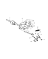 Dodge Ram Wagon Shift Cable Diagram - 52107696AB
