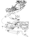 2005 Jeep Liberty Catalytic Converter Diagram - 52129140AC