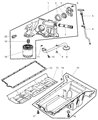 2006 Dodge Ram 1500 Dipstick Diagram - 5037612AD