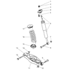 2006 Dodge Magnum Shock Absorber Diagram - 4895563AA