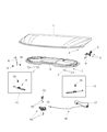 Chrysler Voyager Hood Latch Diagram - 68237954AF
