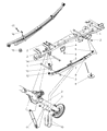 2006 Dodge Ram 1500 Shock Absorber Diagram - 5290608AC