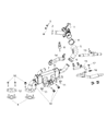 Jeep Grand Cherokee EGR Tube Diagram - 68292387AA