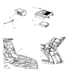 2007 Chrysler Pacifica Antenna Cable Diagram - 4869180AA