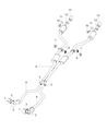 2017 Dodge Charger Muffler Diagram - 5181994AI