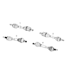 Jeep Axle Shaft Diagram - 68289670AA