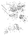Jeep Cherokee Transfer Case Cover Diagram - 52118078AB
