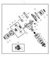 Ram 5500 Differential Diagram - 68036511AA