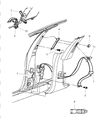 Dodge Intrepid Seat Belt Diagram - JX771DVAD