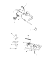 Dodge Ram 3500 Accelerator Cable Diagram - 53031626AC