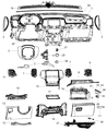 Dodge A/C Switch Diagram - 68254035AA