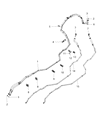 2023 Chrysler Pacifica A/C Hose Diagram - 68542123AA