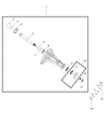 Jeep Commander Automatic Transmission Output Shaft Seal Diagram - 68024699AB